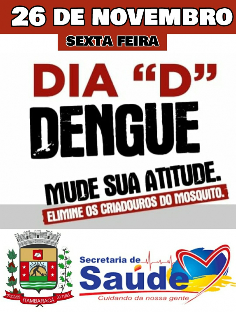 Mutirão Contra a Dengue - Dia 26 de Novembro 