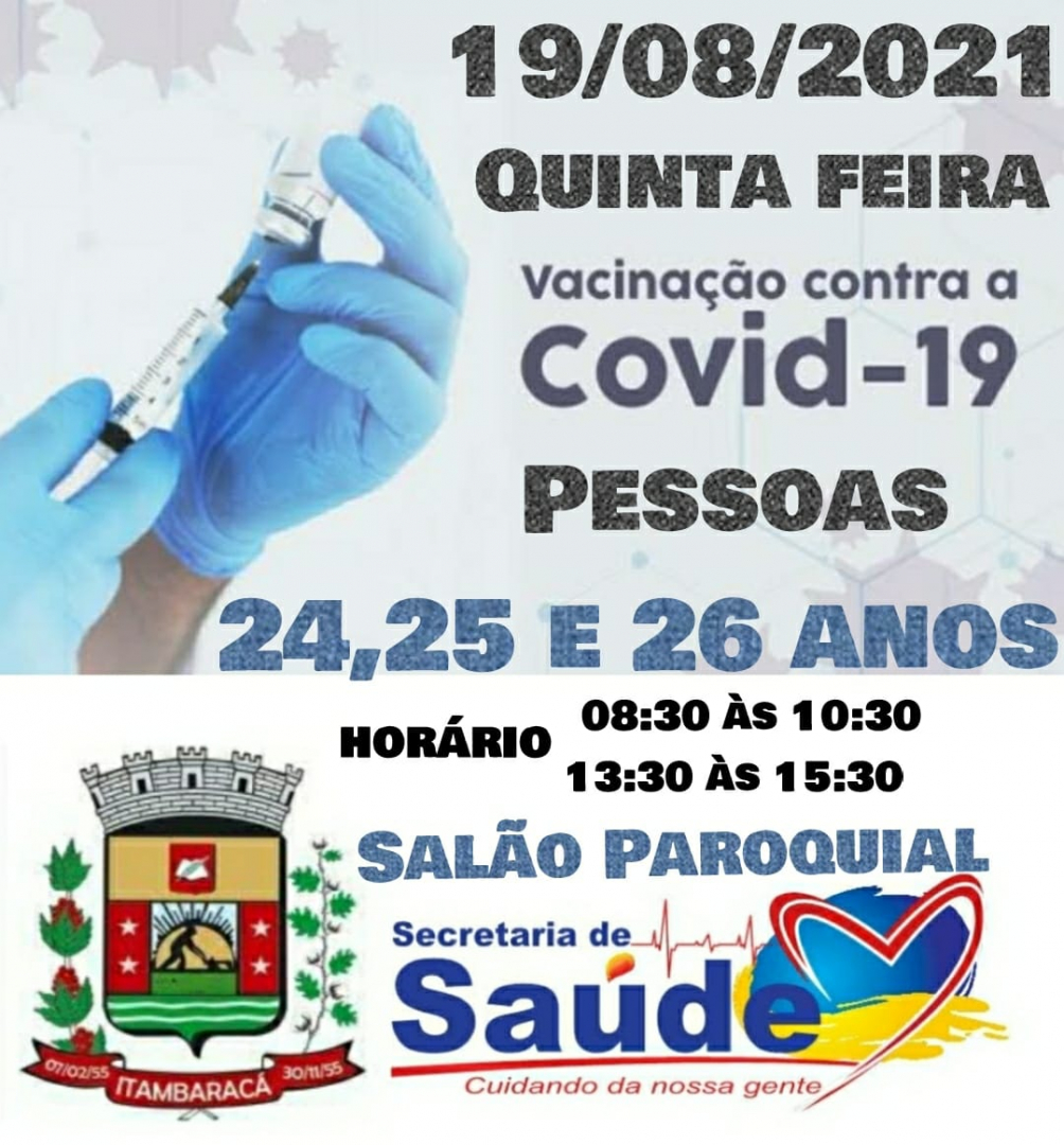 Vacinação 19/08/2021