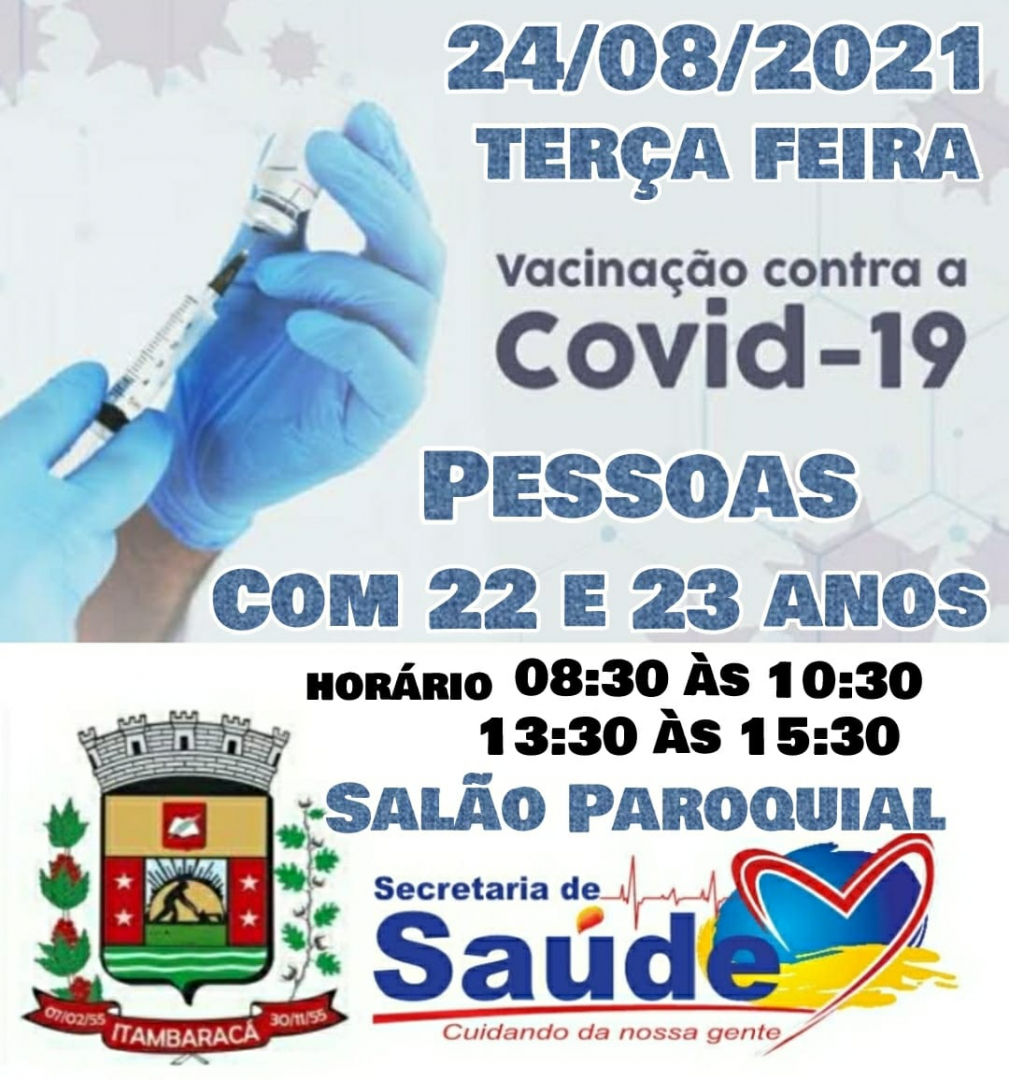 Vacinação 24/08/2021