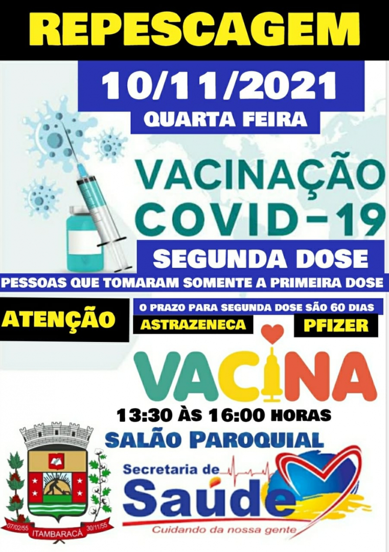 Vacinação COVID-19 - 10/11/2021