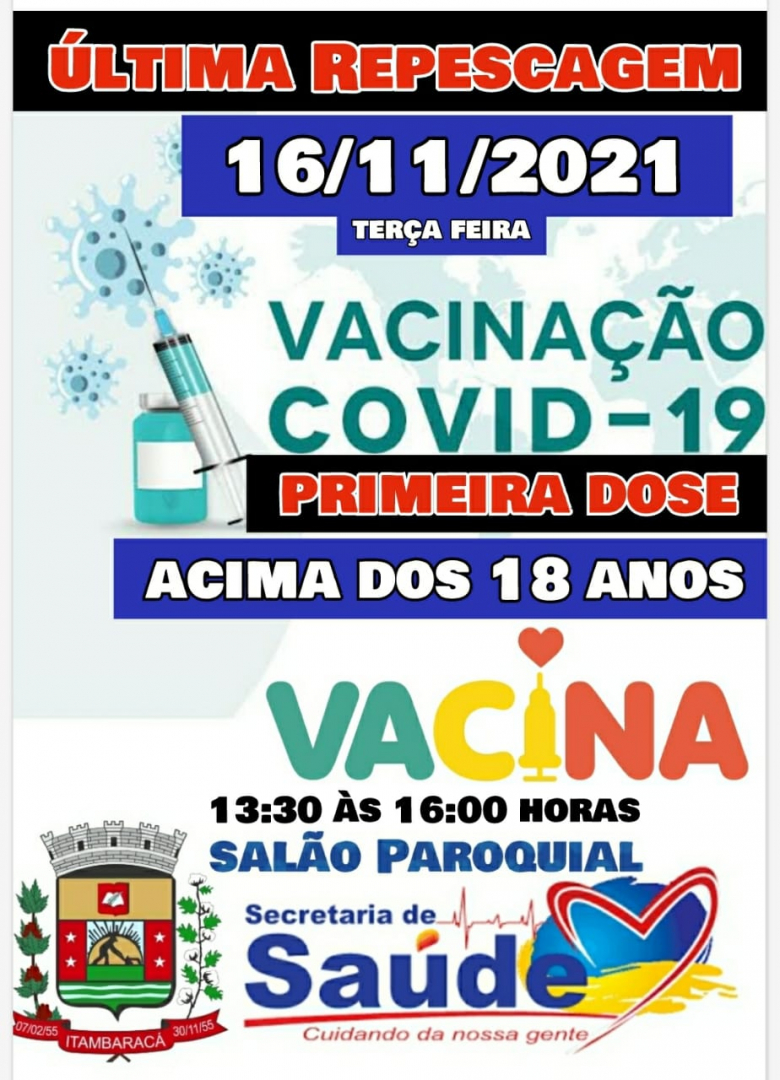Vacinação COVID-19 - 16/11/2021